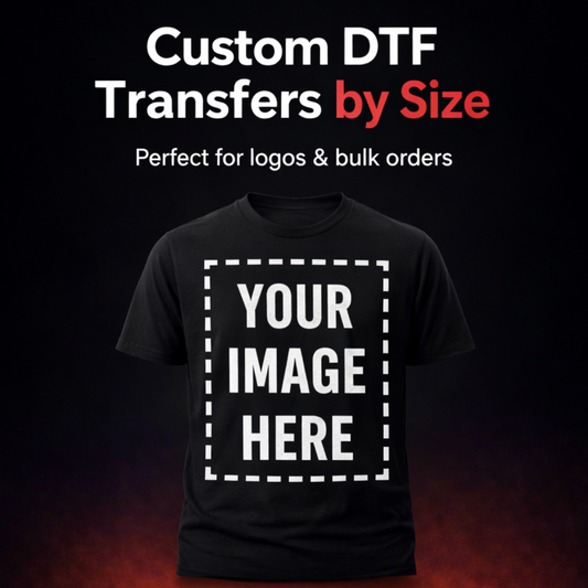 DTF Transfer by Sizes